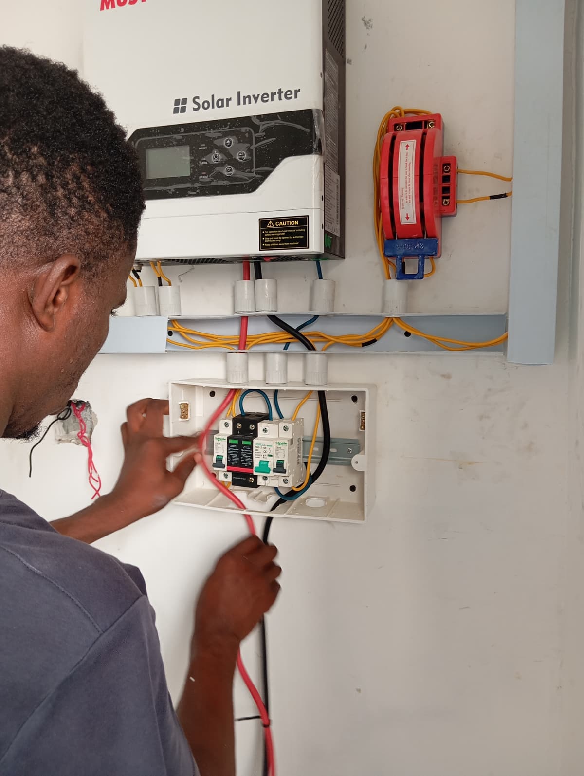 Solar Inverter Installation